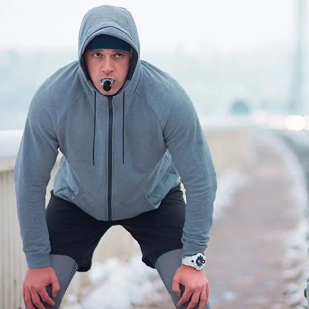 Breathing Trainer Exercise Lung Face Mouthpiece Respirator Fitness Equipment for Household Healthy Care Accessories